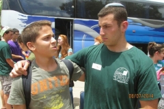 2014 יום #1 - הגעת חניכים